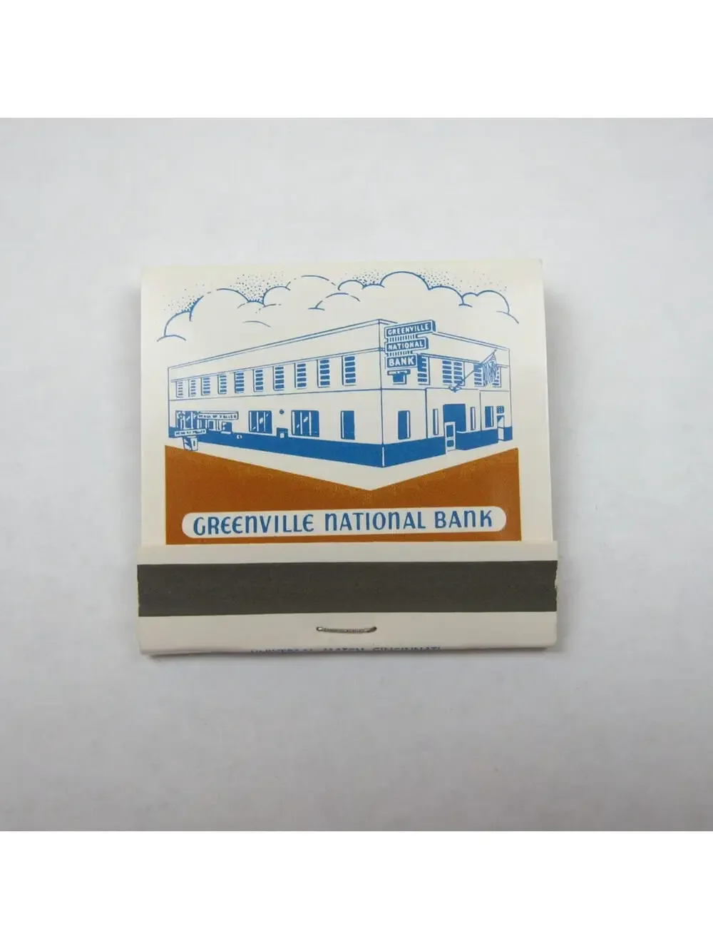 4 Vintage Matchbooks Greenville Ohio Banks GNB, Second National, Citizens State
